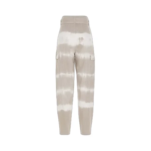 Stella Mccartney Tie-Dye Belted Cargo Pants