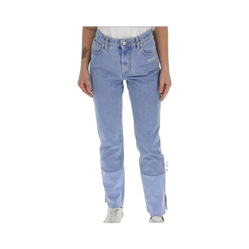 High-Rise Straight-Leg Jeans