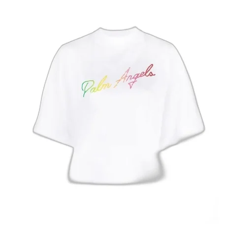 Miami Logo Cropped T-Shirt
