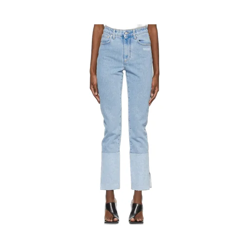 High-Rise Straight-Leg Jeans