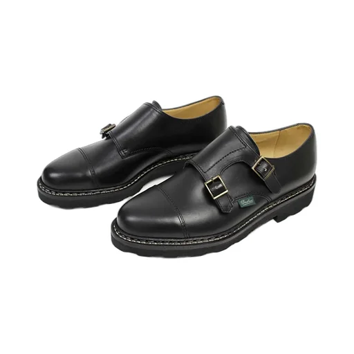 Paraboot William Double-Buckled Derbies