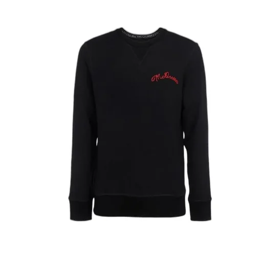 Alexander Mcqueen Logo Embroidered Sweatshirt