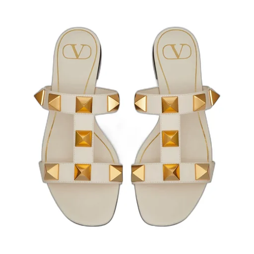 Valentino Garavani Roman Stud Slip-On Sandals