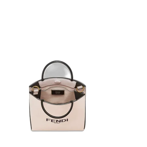 Small Logo Print Shopping Bag