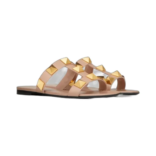 Valentino Garavani Roman Stud Flat Sandals