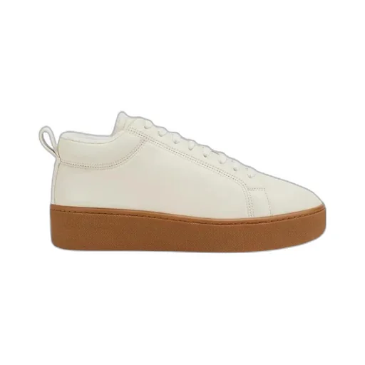 Low-Top Lace-Up Trainers