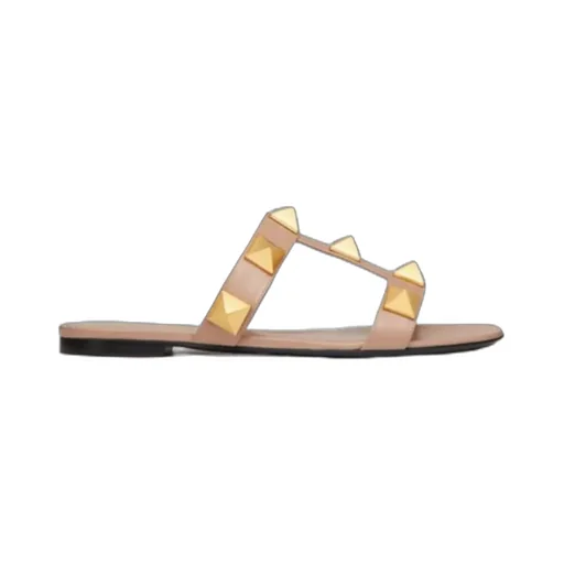 Valentino Garavani Roman Stud Flat Sandals