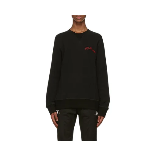 Alexander Mcqueen Logo Embroidered Sweatshirt