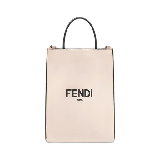 Small Logo Print Shopping Bag