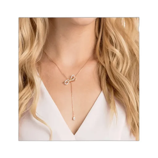 Bow Tie Pendant Necklace