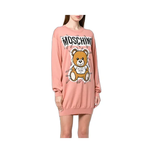 A Teddy Bear Knitted Dress