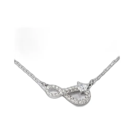 Swarovski White Endless Symbol Necklace 5520576
