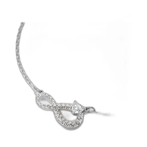Swarovski White Endless Symbol Necklace 5520576