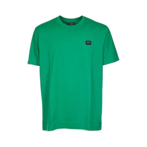 Logo-Patch Crew Neck T-Shirt