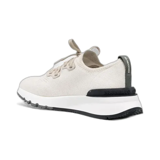 Brunello Cucinelli Lace Up Sock Sneakers