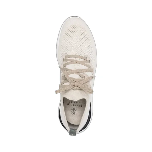 Brunello Cucinelli Lace Up Sock Sneakers
