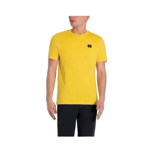 Paul & Shark Logo-Patch Round Neck T-Shirt