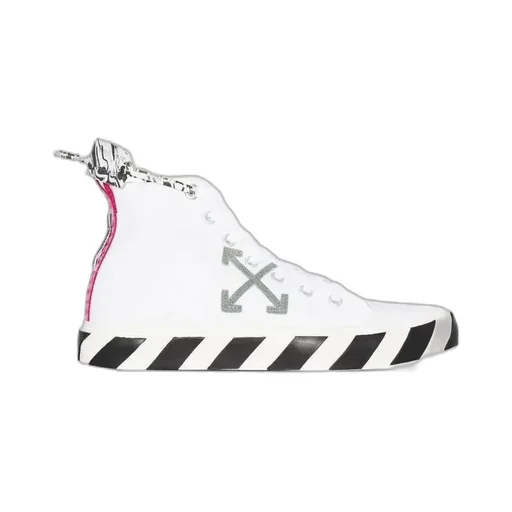 Vulcanised Mid-Top Sneakers