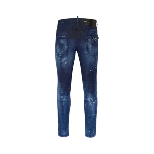 Cool Guy Distressed Straight-Leg Jeans
