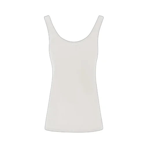 Saint Laurent Sleeveless Ribbed Tank Top