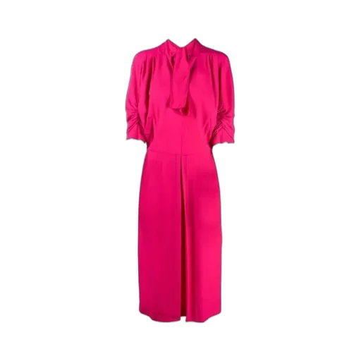 Marni Crepe Envers Satin Dress