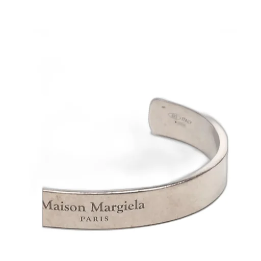 Logo-Engraved Cuff Bracelet