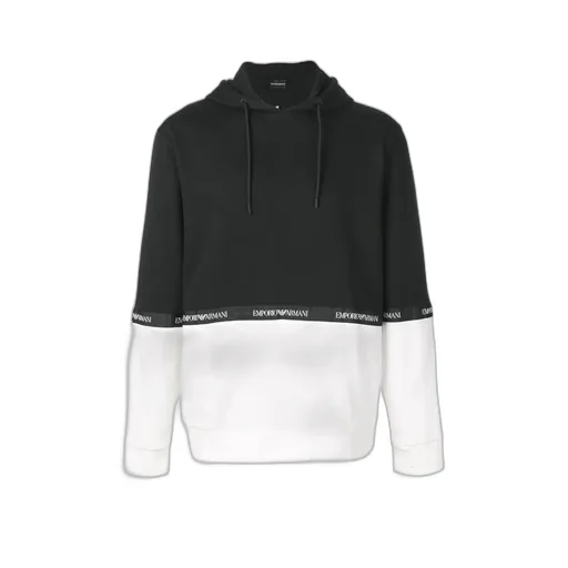 Color Matching Hooded Hoodie