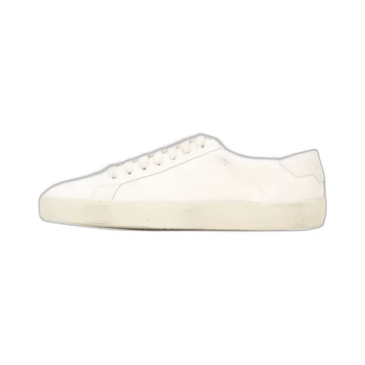 Court Classic Sl/06 Embroidered Sneakers In Fabric And Leather