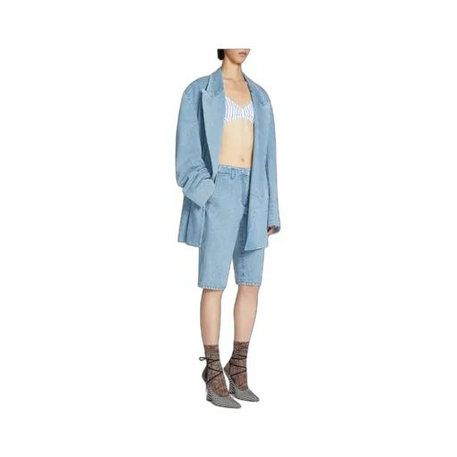 Dries Van Noten Denim Bermuda Shorts