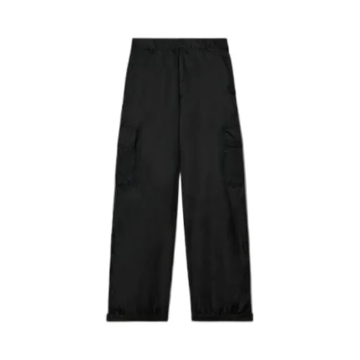 Off-White Mid-Rise Straight Leg Trousers
