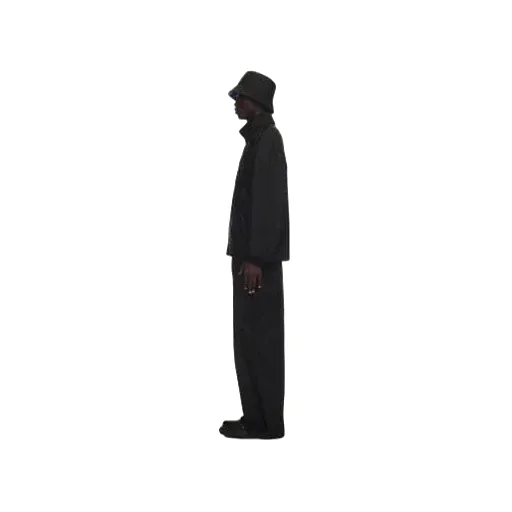 Off-White Mid-Rise Straight Leg Trousers