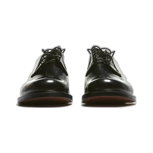 Black Lace-Up Business Dress Shoes