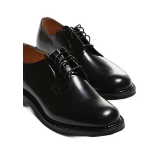 Black Lace-Up Business Dress Shoes