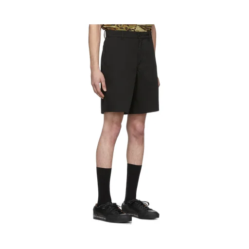 Label Patch Chino Shorts