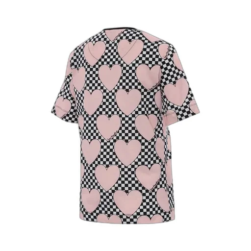 Checkered Love Printed T-Shirt
