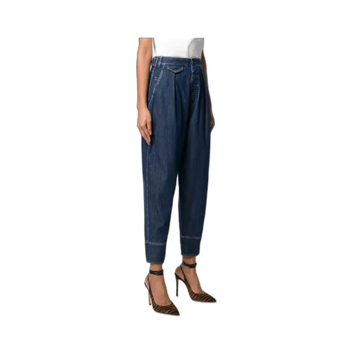 Dsquared2 High-Waist Balloon-Leg Jeans