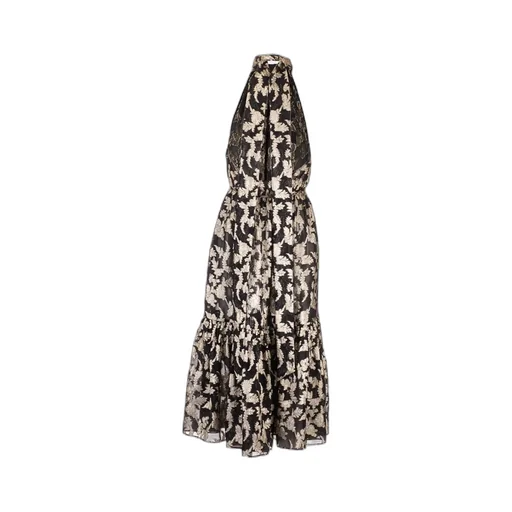 Saint Laurent Halter Neck Midi Dress