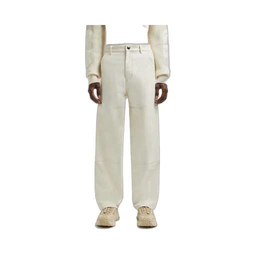Moncler Logo Patch Straight Leg Trousers