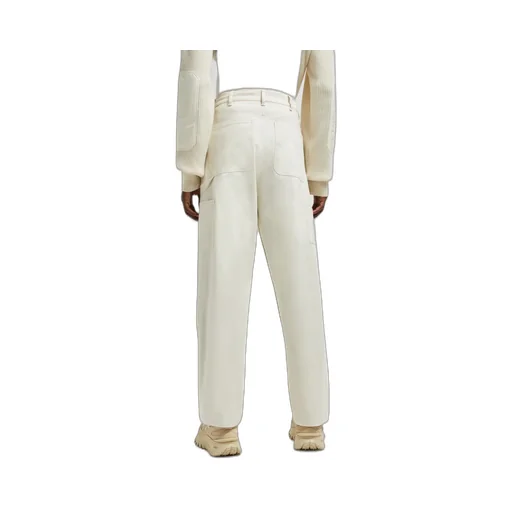 Moncler Logo Patch Straight Leg Trousers