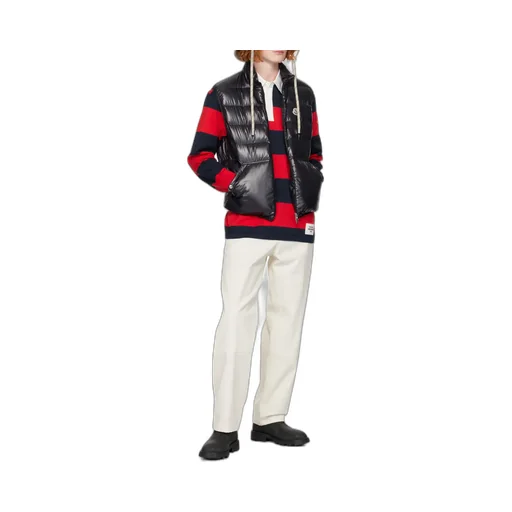 Moncler Logo Patch Straight Leg Trousers