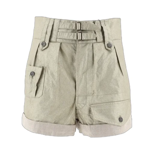Saint Laurent Belted Cargo Shorts