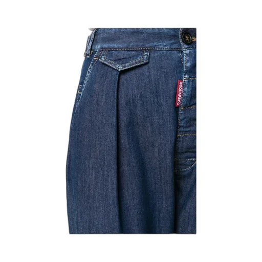 Dsquared2 High-Waist Balloon-Leg Jeans