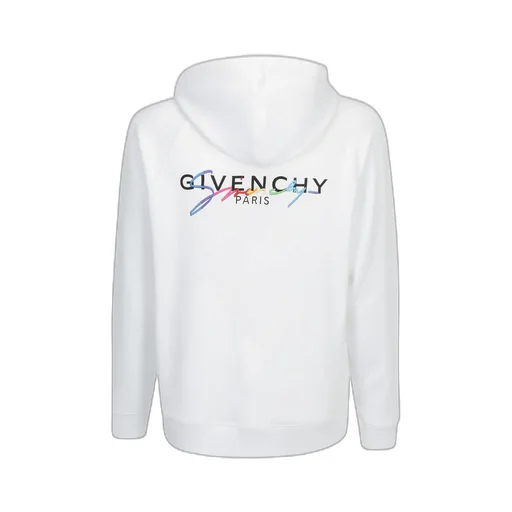 Rainbow Logo-Print Zipped Hoodie