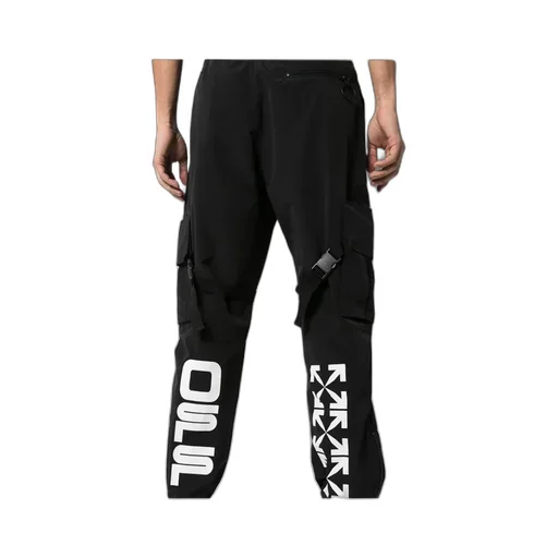 Off-White Logo Print Cargo Pants
