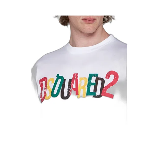 Dsquared2 Logo Printed Crewneck T-Shirt