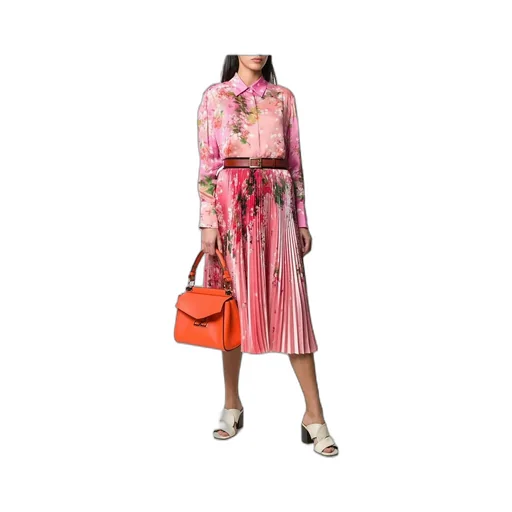Floral Print Long-Sleeved Shirt