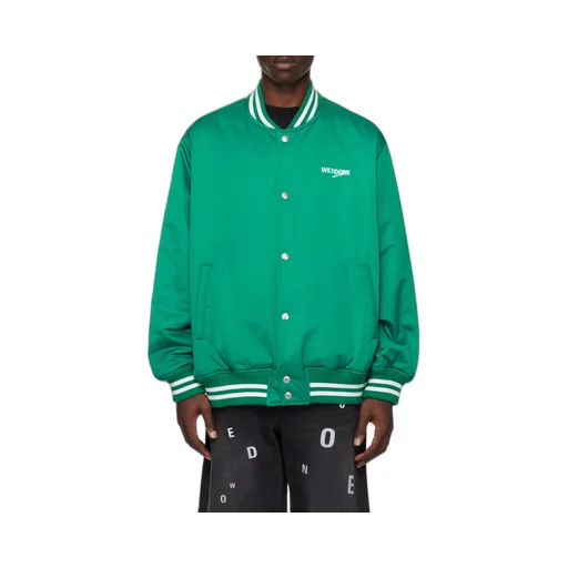 Logo-Print Bomber Jacket