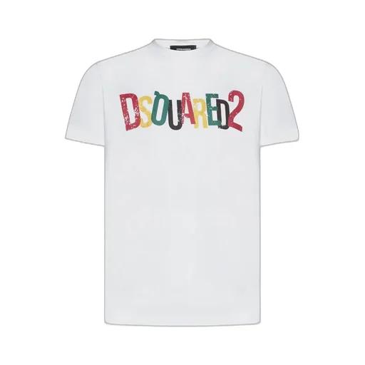 Dsquared2 Logo Printed Crewneck T-Shirt