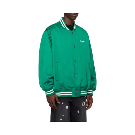 Logo-Print Bomber Jacket