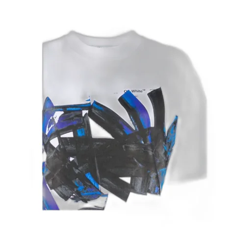 Tomboy Brush-Stroke Print T-Shirt